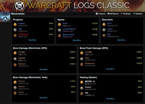 world of logs wotlk classic